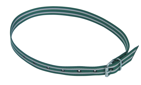 Halsmarkierungsband  grün/weiß 135cm